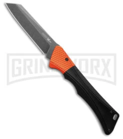 AKC Knives Shop -AKC Knives Shop AKC Smarty AK Black w Orange Bolster 3in BSW BHQ 184665 td large