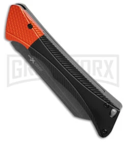 AKC Knives Shop -AKC Knives Shop AKC Smarty AK Black w Orange Bolster 3in BSW BHQ 184665 td spine large