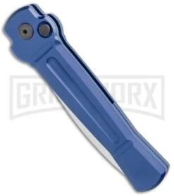 AKC Knives Shop -AKC Knives Shop AKC X treme Ace Auto Blue Satin BHQ 105467 jr spine large