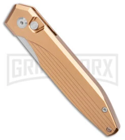 AKC Knives Shop -AKC Knives Shop AKC X treme Dandy Tan Aluminum Auto SW BHQ 176851 jr spine large