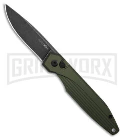 AKC Knives Shop -AKC Knives Shop AKC Xtreme Dandy Green Aluminum AK Black SW BHQ 174571 td large